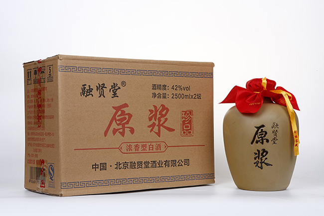 融賢堂原漿酒濃香型白酒【42°2500ml】