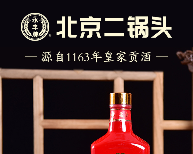永豐北京二鍋頭原漿紅46度500ml清香型