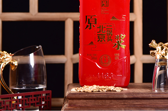 永豐北京二鍋頭原漿紅46度500ml清香型