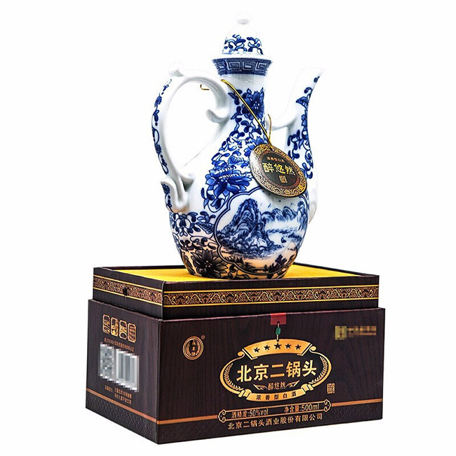 永豐牌北京二鍋頭酒醉悠然濃香型白酒【50°500ml】