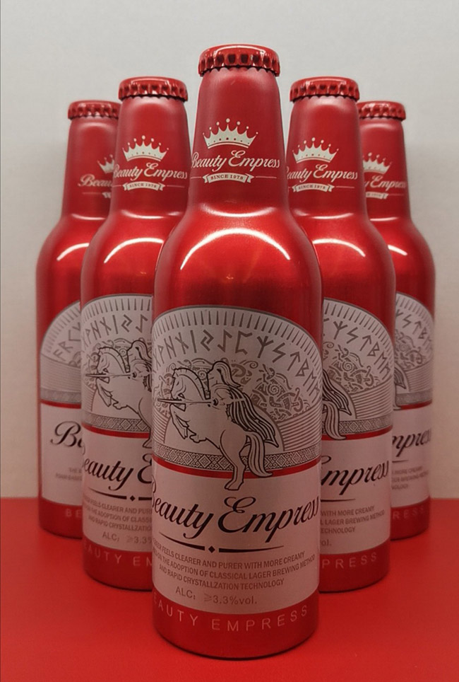 英博至 尊紅顏啤酒【9°355ml】