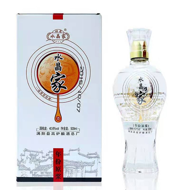 水晶家年份原漿酒濃香型白酒【40.6°500ml】