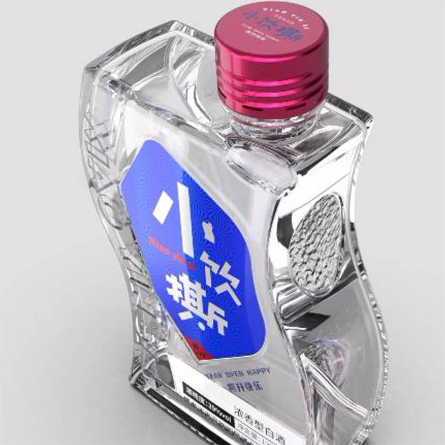小飲撕社交小酒39度125ml濃香型白酒