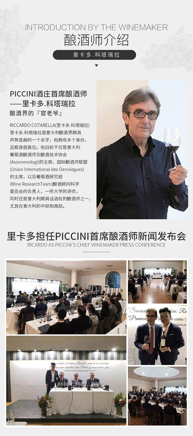 彼奇尼馬里奧托斯卡納紅葡萄酒IGT