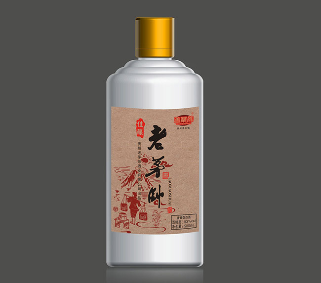 老茅帥酒佳釀53°500ml醬香型白酒