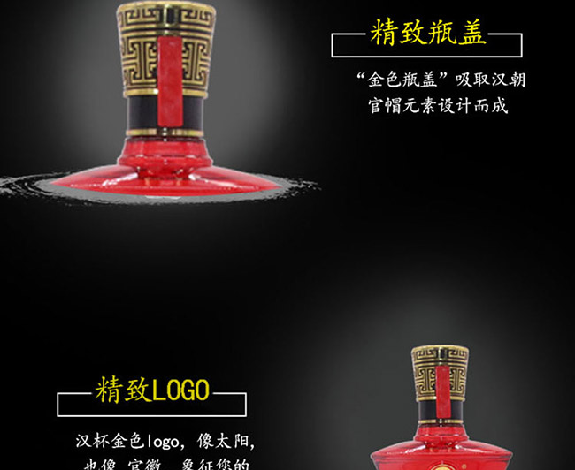 漢杯酒10 50°500ml清香型白酒