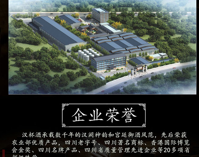 漢杯酒15 50°500ml清香型白酒