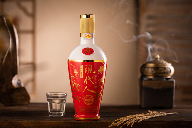 宜賓五糧液股份有限公司出品現(xiàn)代人酒綿柔42°52°500ml濃香型白酒