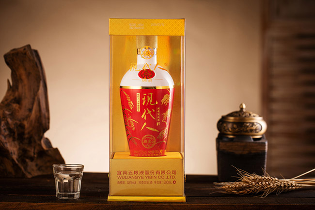 宜賓五糧液股份有限公司出品現(xiàn)代人酒綿柔42°52°500ml濃香型白酒