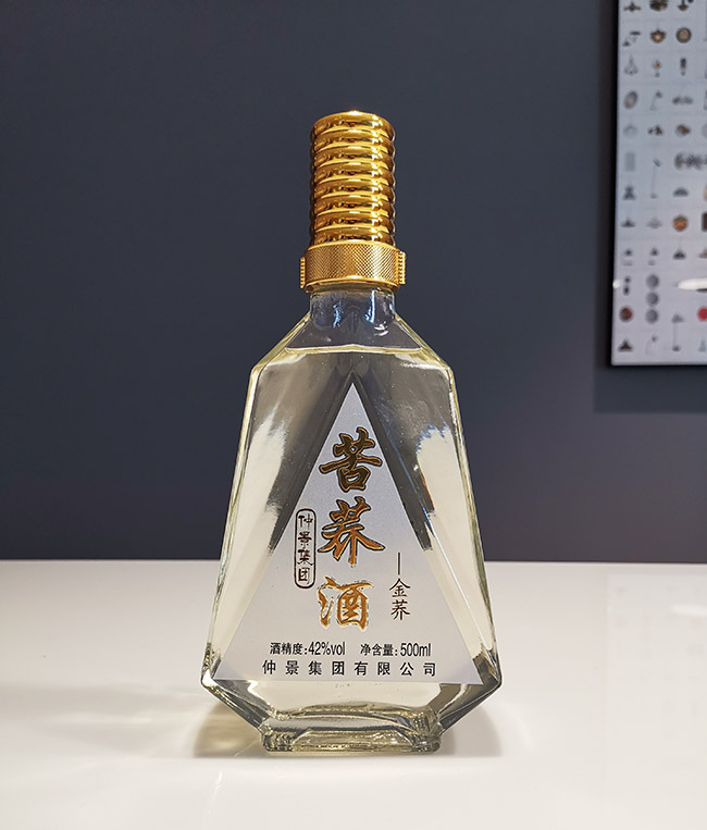 仲景集團(tuán)長生譜苦蕎酒金蕎42°500ml蕎香型養(yǎng)生白酒.
