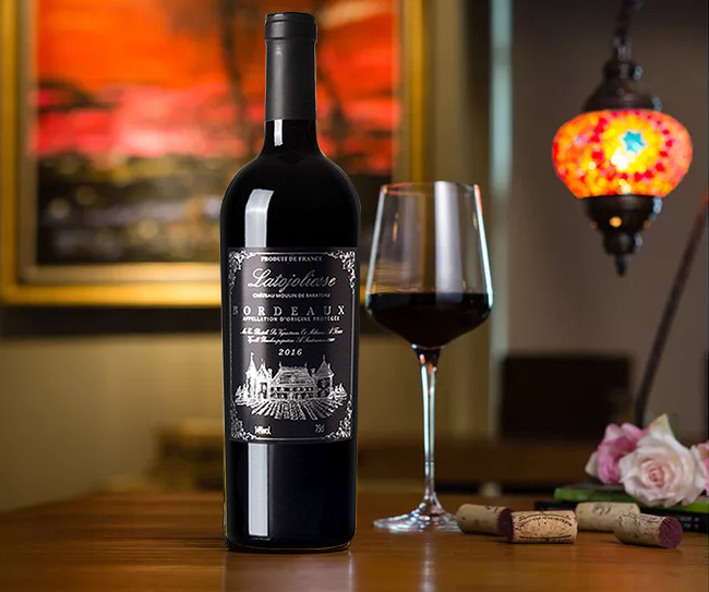 法國(guó)勒?qǐng)D嘉內(nèi)城堡干紅葡萄酒750ml