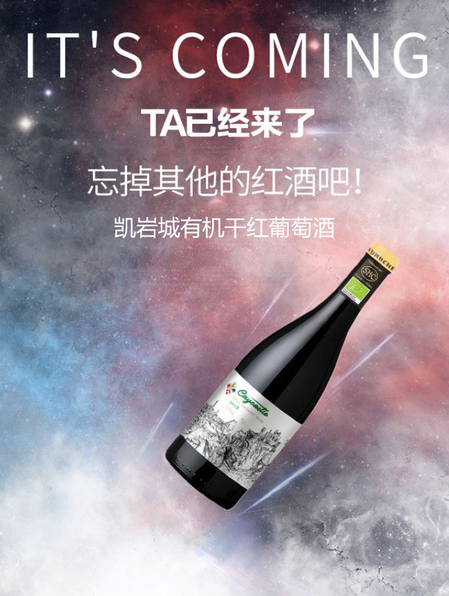 凱巖城有機(jī)干紅葡萄酒