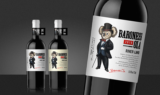 澳拉女爵堡·考拉一號西拉干紅葡萄酒【16.6°750ml】