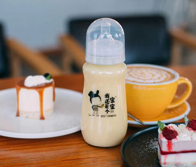 初飲我還是個寶寶芒果味酸奶飲品【280g】