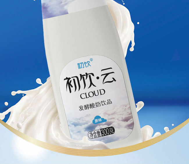 初飲原味發(fā)酵酸奶飲品【300g】