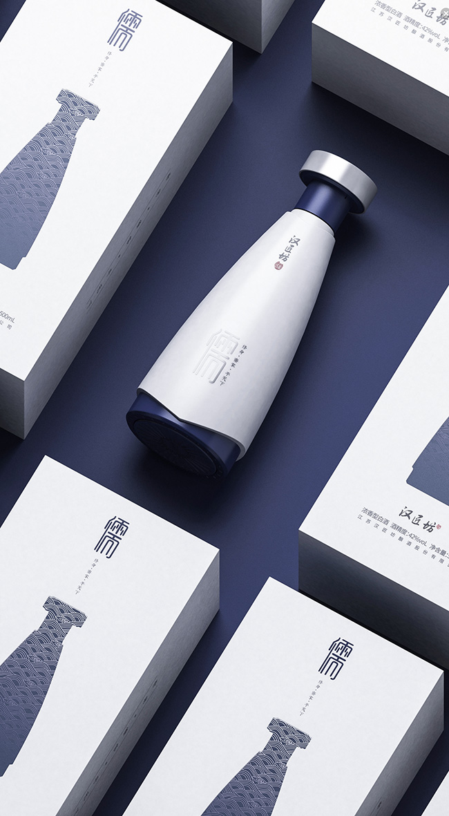 漢匠坊酒·儒家濃香型白酒【42°500ml】