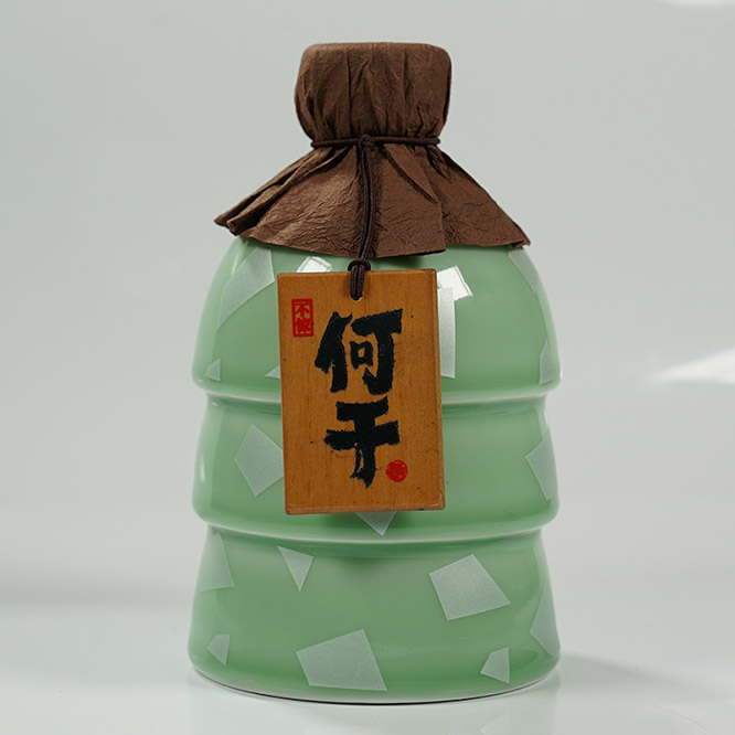 何干碧玉青五糧原漿10濃香型白酒商務(wù)宴請綠瓶【40度450ml】