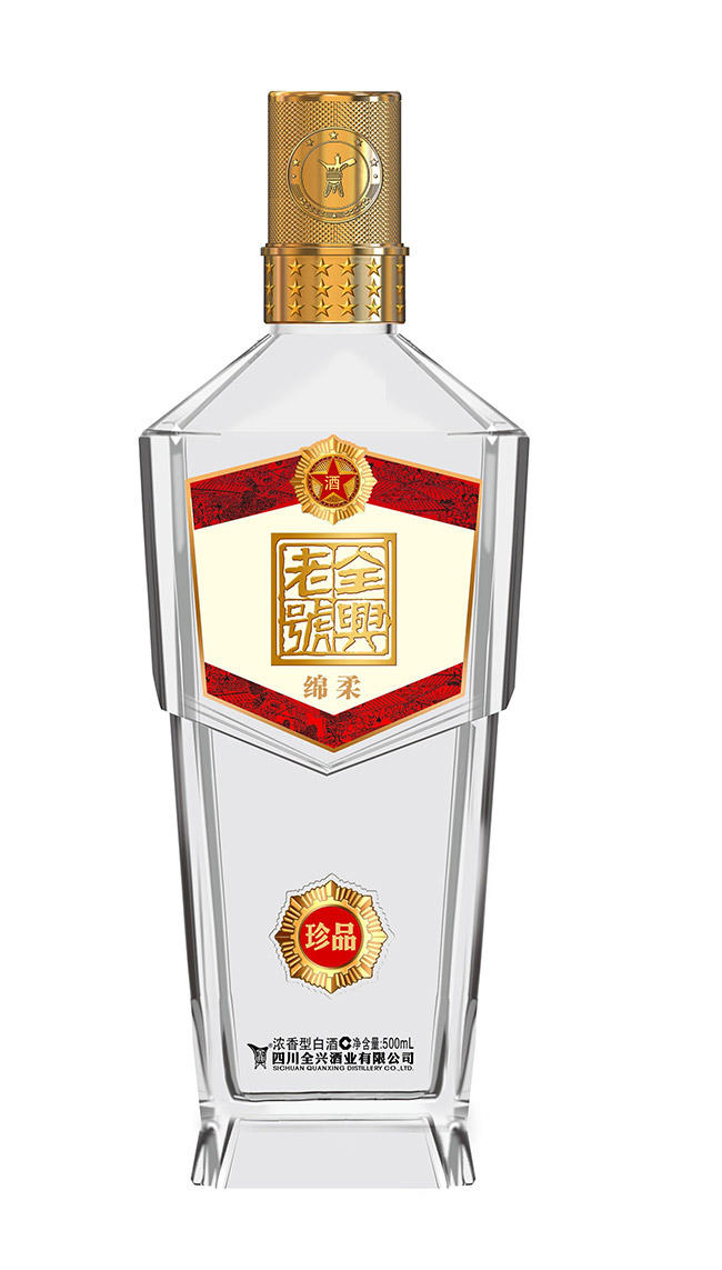 全興老號(hào)酒珍品濃香型白酒【52°500ml】