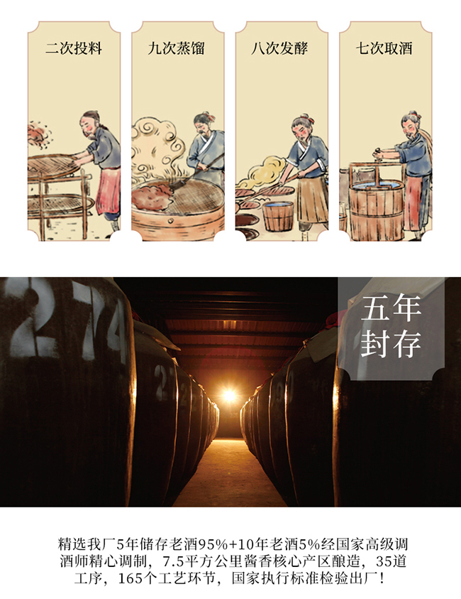 藍(lán)京醬香經(jīng)典白酒柔和醬香型白酒