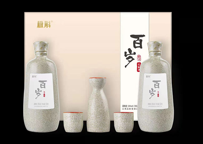 極斛百歲紫皮石斛酒斛香型【38度550ml】