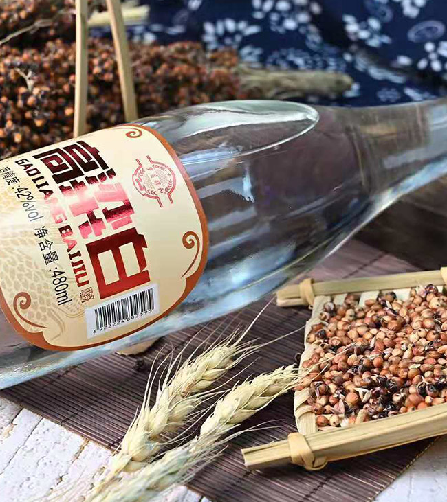 高粱白酒 濃香型白酒【42度 480ml】