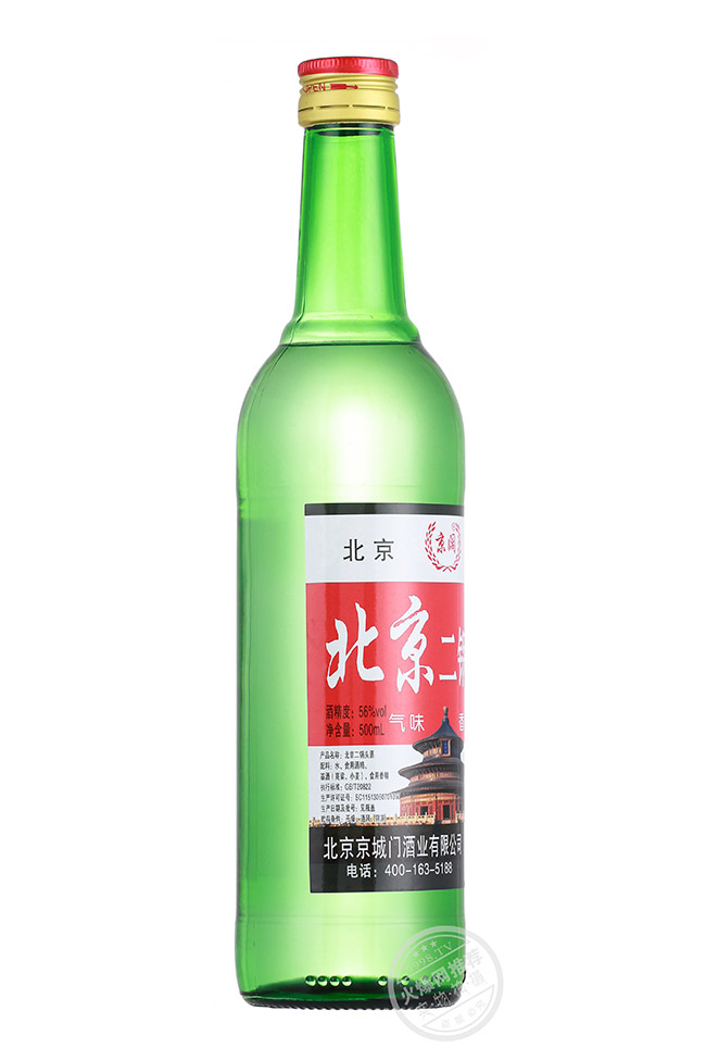 京闊北京二鍋頭酒 清香型白酒【56° 500ml】