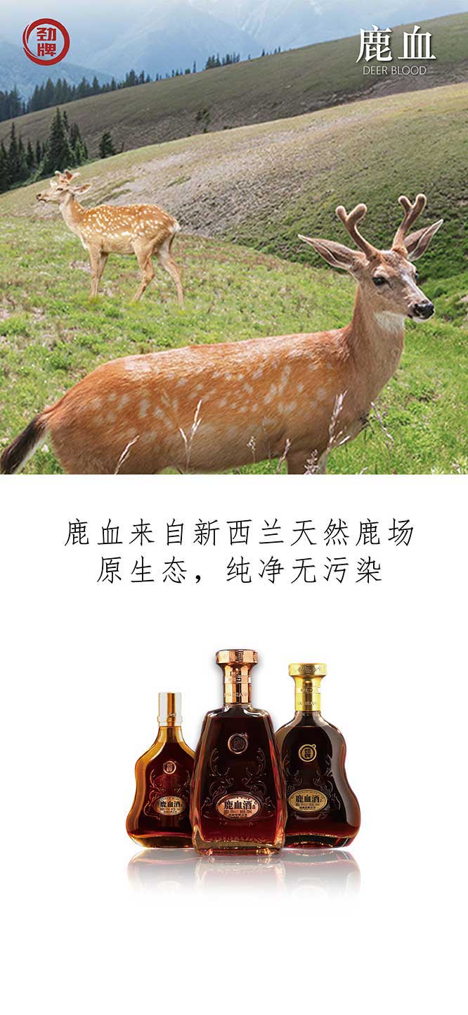 勁牌鹿血酒【38度 520ml】