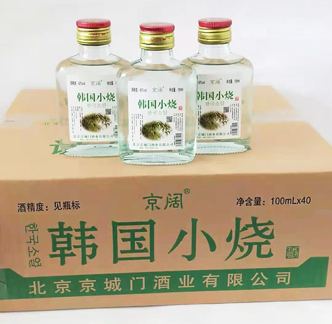 京闊韓國小燒酒【42° 100ml】