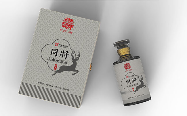 同將人參鹿茸酒珍藏(瓶)【42° 500ml】
