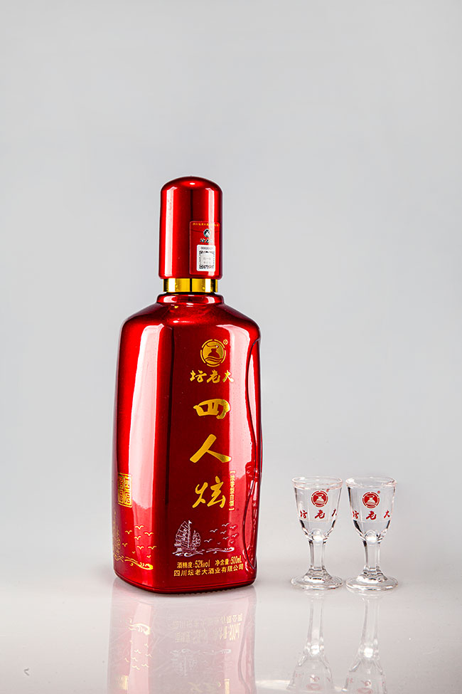 壇老大酒·四人炫 濃香型白酒【52° 500ml】