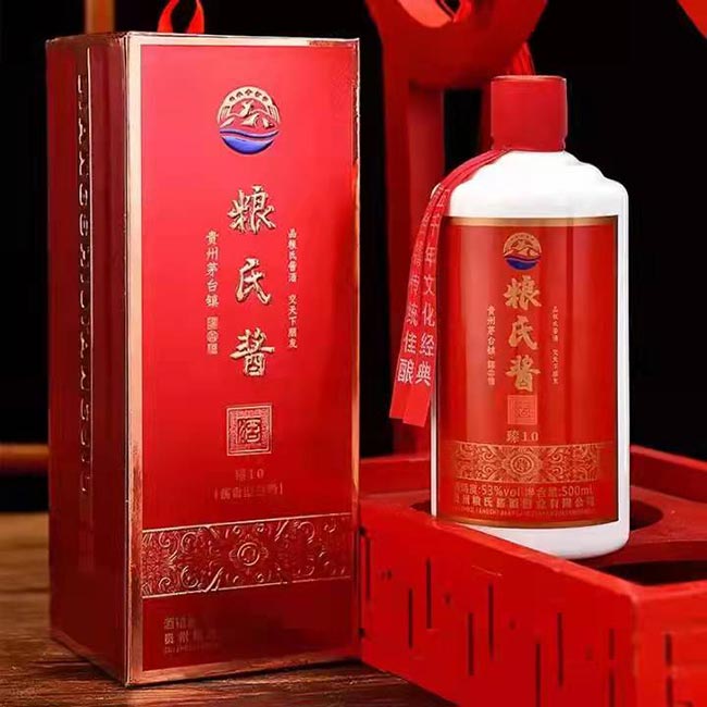 糧氏醬酒臻10 醬香型白酒【53度 500ml】