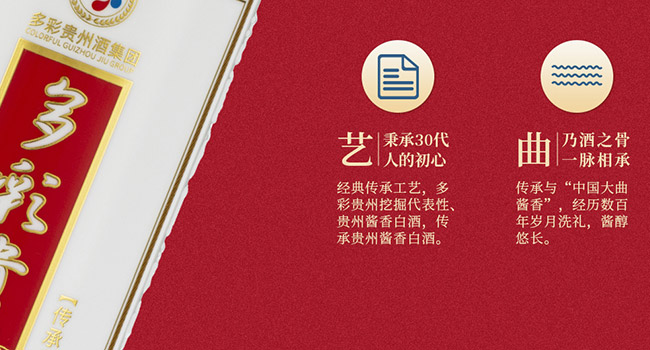 多彩貴州酒傳承佳品 醬香型【53° 500ml】