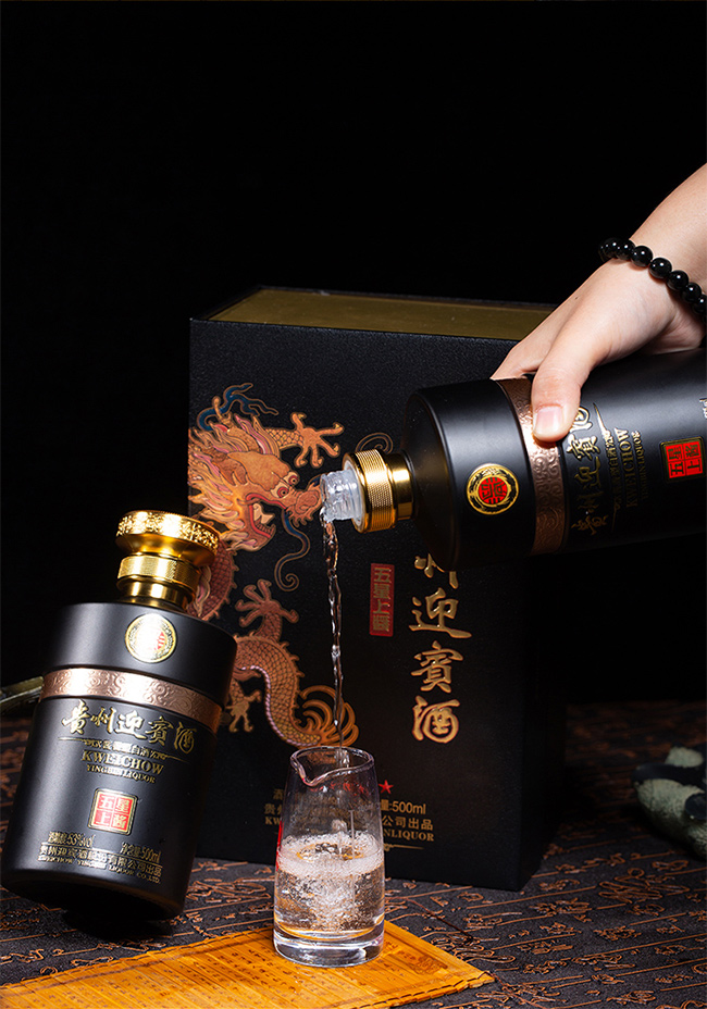 貴州迎賓酒五星上醬 醬香型白酒【53° 500ml】