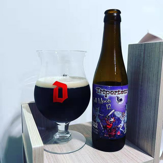 比利時(shí)炊皮特黑啤酒·望月12【20° 330ml×24瓶】