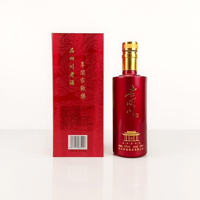 老四川酒闔家歡 濃香型白酒【42度 500ml】