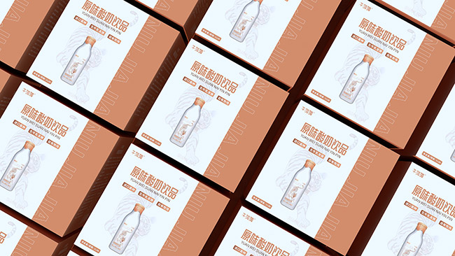 牛加加原味酸奶飲品【1L×6瓶】