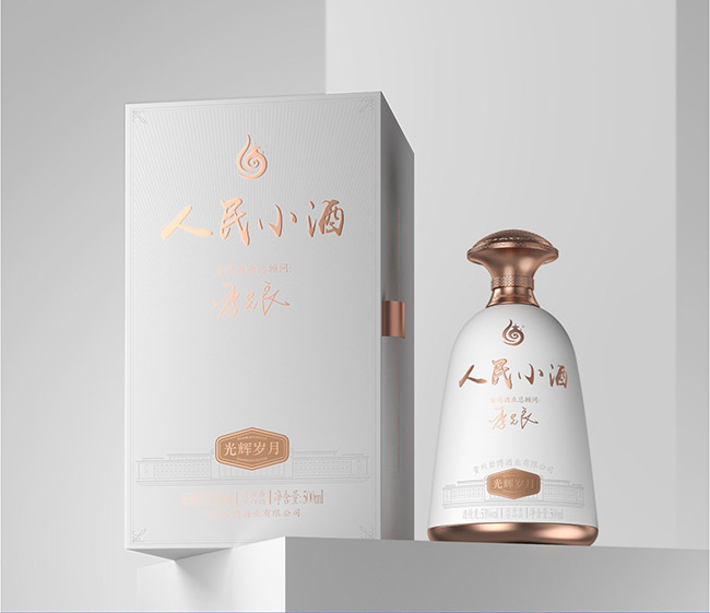 人民小酒光輝歲月 清醬香型白酒【53° 500ml】