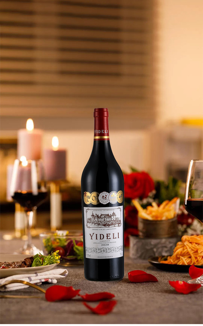 法國(guó)億得利干紅葡萄酒