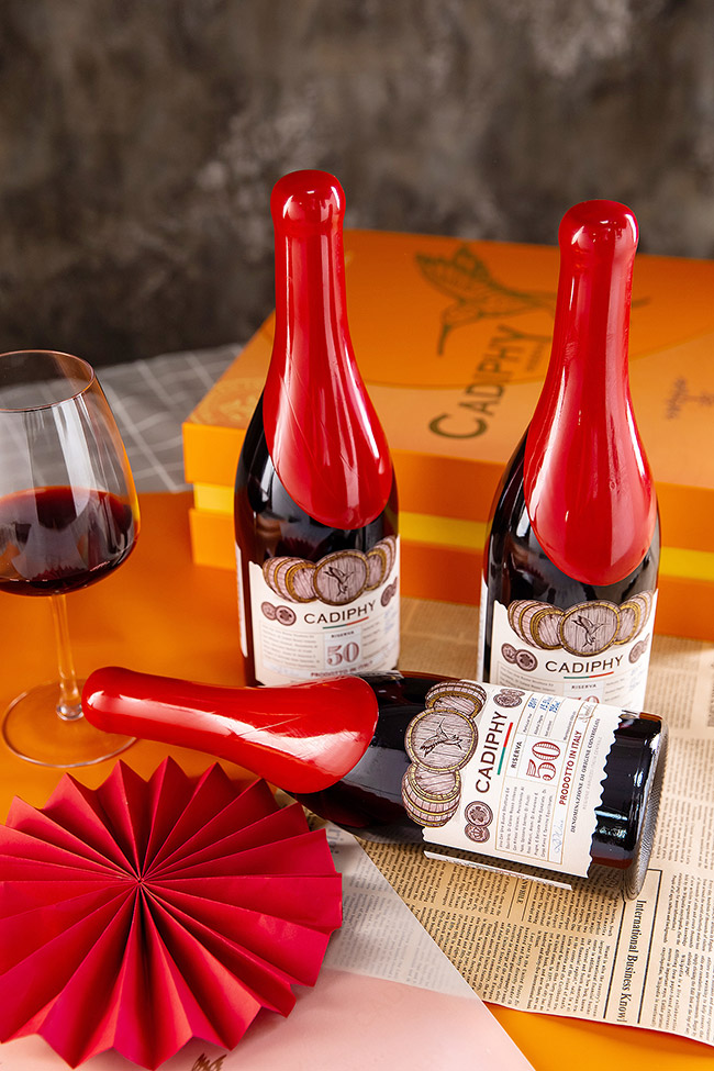 意大利卡迪菲紀(jì)念版干紅葡萄酒【15.5° 750ml】