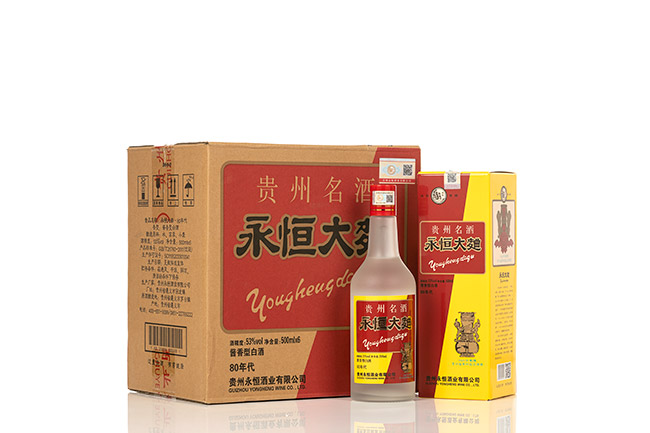 永恒大曲酒80年代 醬香型【53° 500ml】