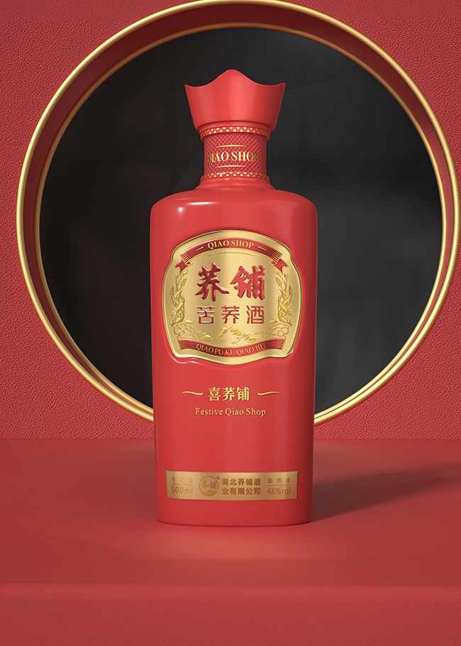 蕎鋪苦蕎酒喜蕎鋪【48度500ml】