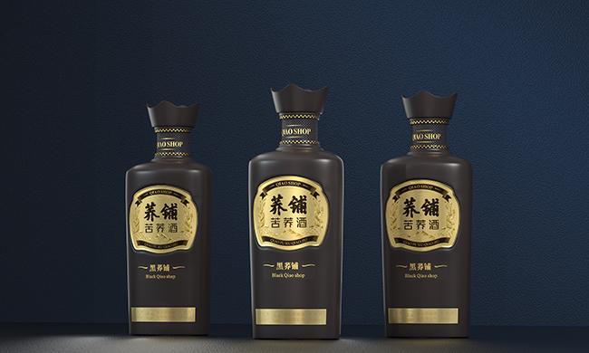 蕎鋪苦蕎酒黑蕎鋪【48度500ml】