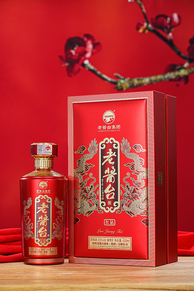 老醬臺酒紅鉆醬香型酒【53度500mlx6】