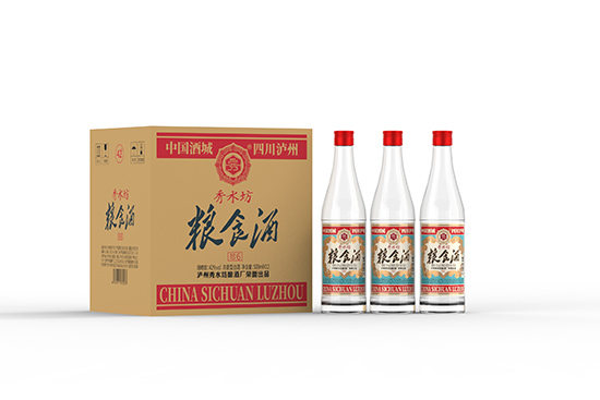 秀水坊糧食酒珍6濃香型酒【42度500ml】