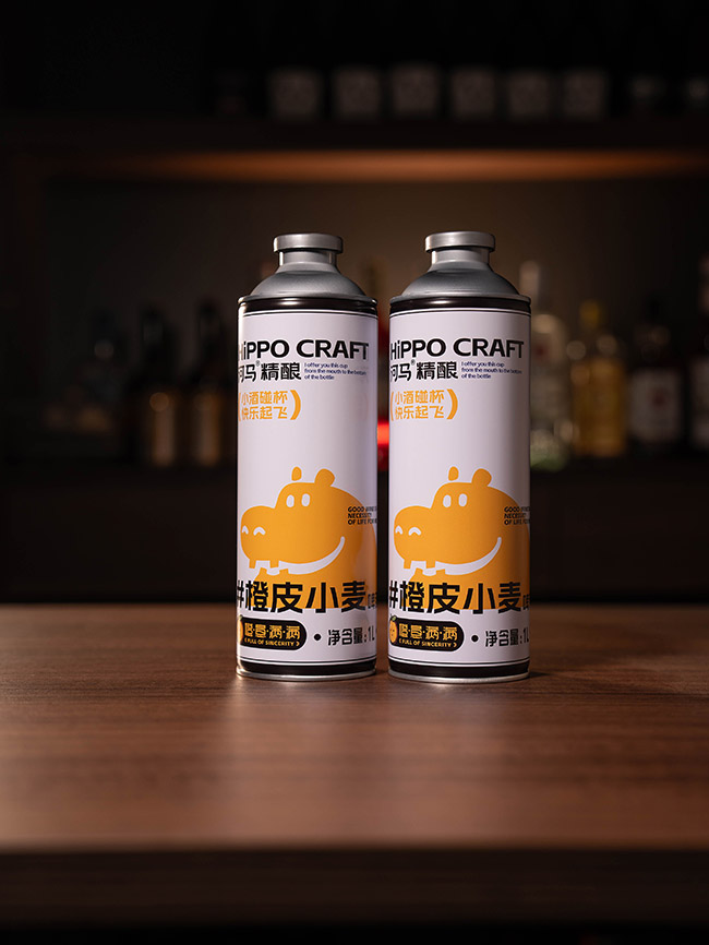 河馬精釀橙皮小麥啤酒【10.8° 1L】