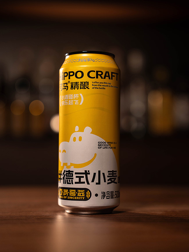 河馬精釀德式小麥啤酒【11.5° 500ml】