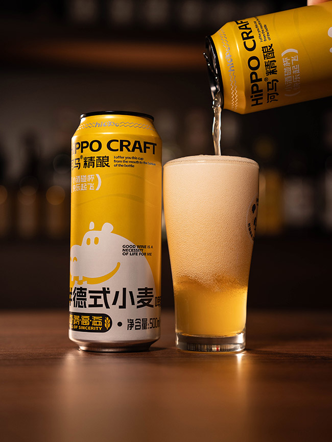 河馬精釀德式小麥啤酒【11.5° 500ml】