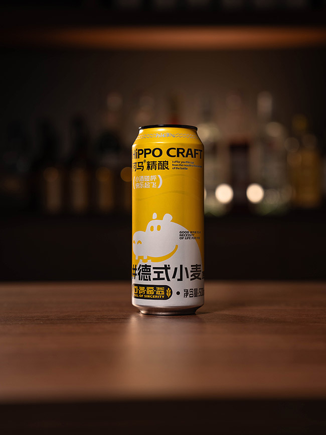 河馬精釀德式小麥啤酒【11.5° 500ml】