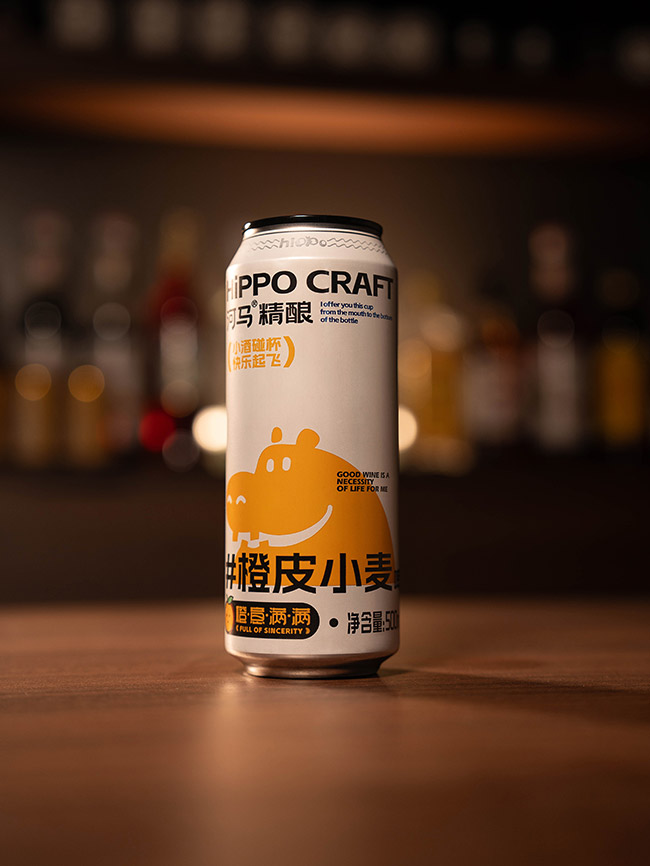 河馬精釀橙皮小麥啤酒【10.8° 500ml】