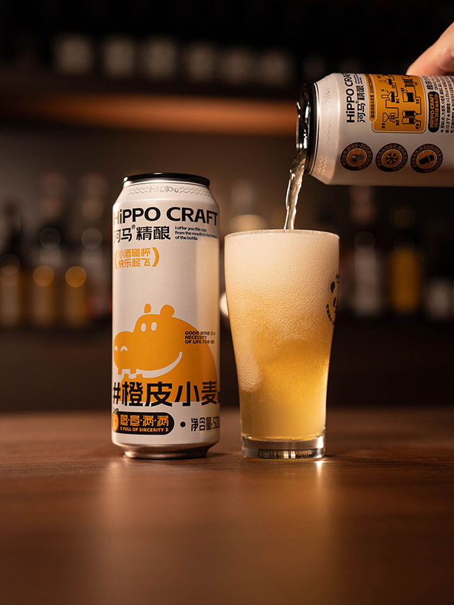 河馬精釀橙皮小麥啤酒【10.8° 500ml】